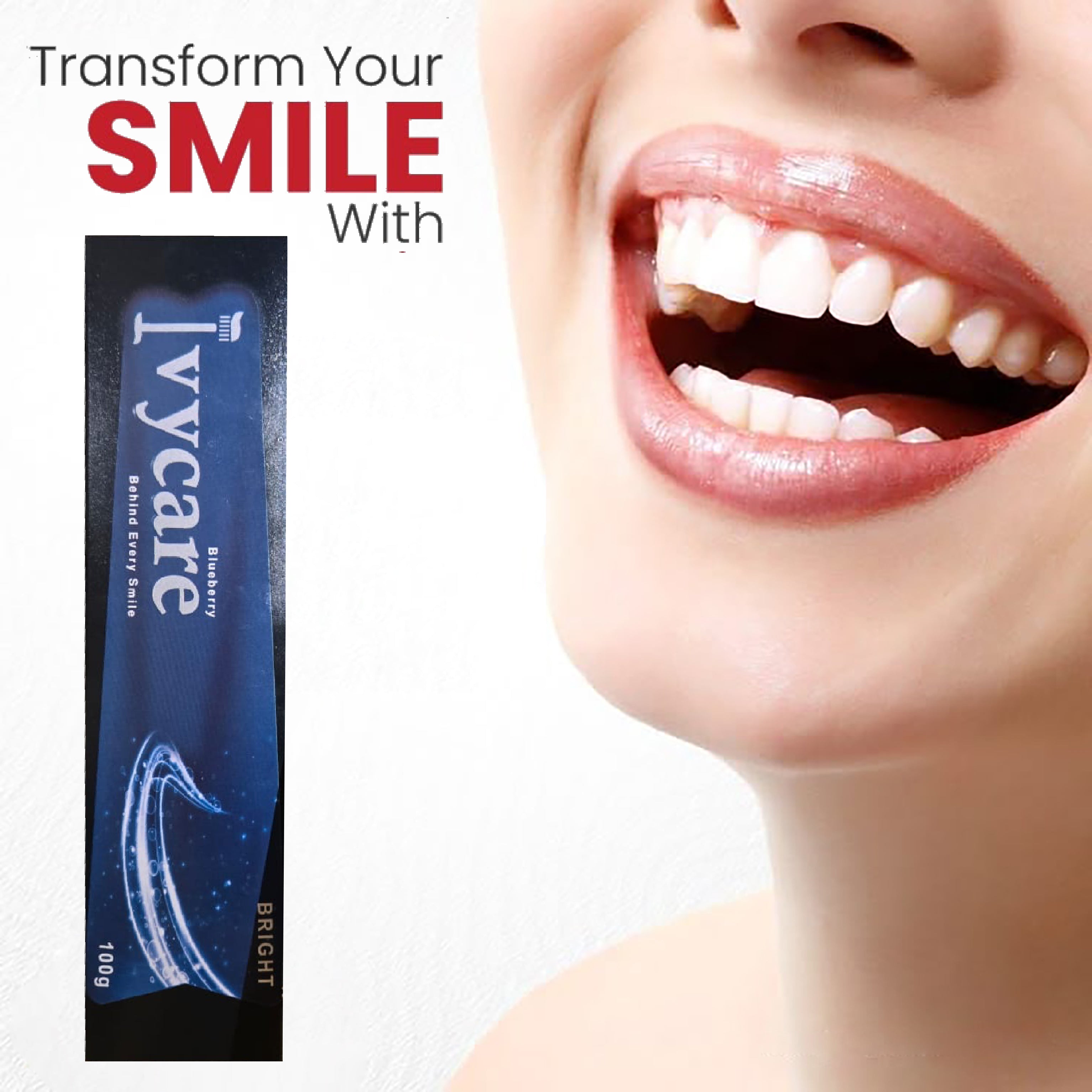 Ivycare Toothpaste, Gel- Cream Ivycare Cinnamon and Clove Sensitive(NEW)(Pack of 2)